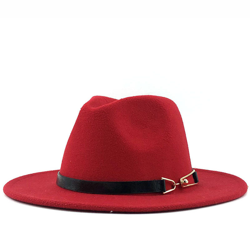 Elevate Your Style with our Popular Fedora British Vintage Woolen Hat