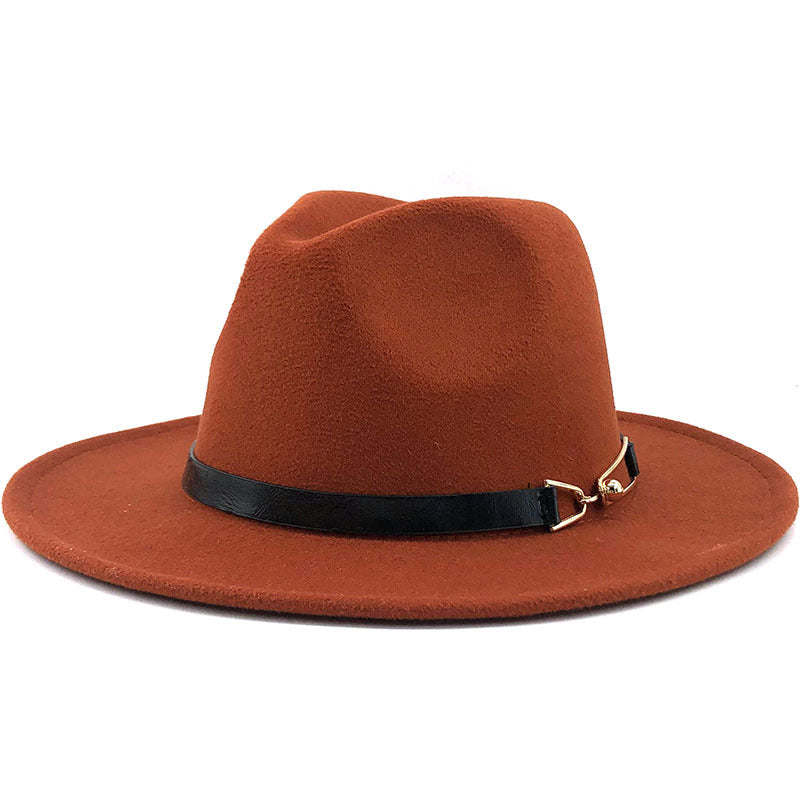 Elevate Your Style with our Popular Fedora British Vintage Woolen Hat