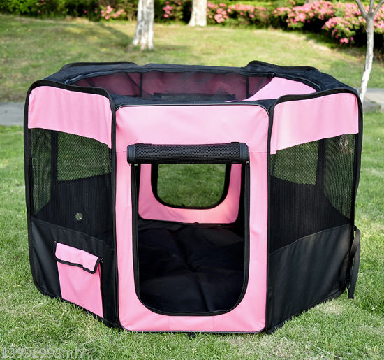 PawHut 46-inch Soft, Portable Pet Playpen