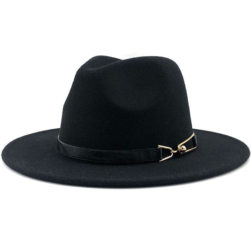 Elevate Your Style with our Popular Fedora British Vintage Woolen Hat