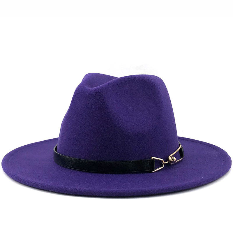 Elevate Your Style with our Popular Fedora British Vintage Woolen Hat