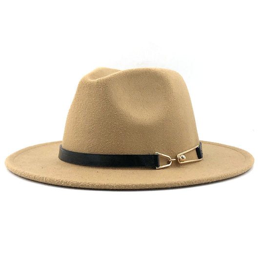 Elevate Your Style with our Popular Fedora British Vintage Woolen Hat