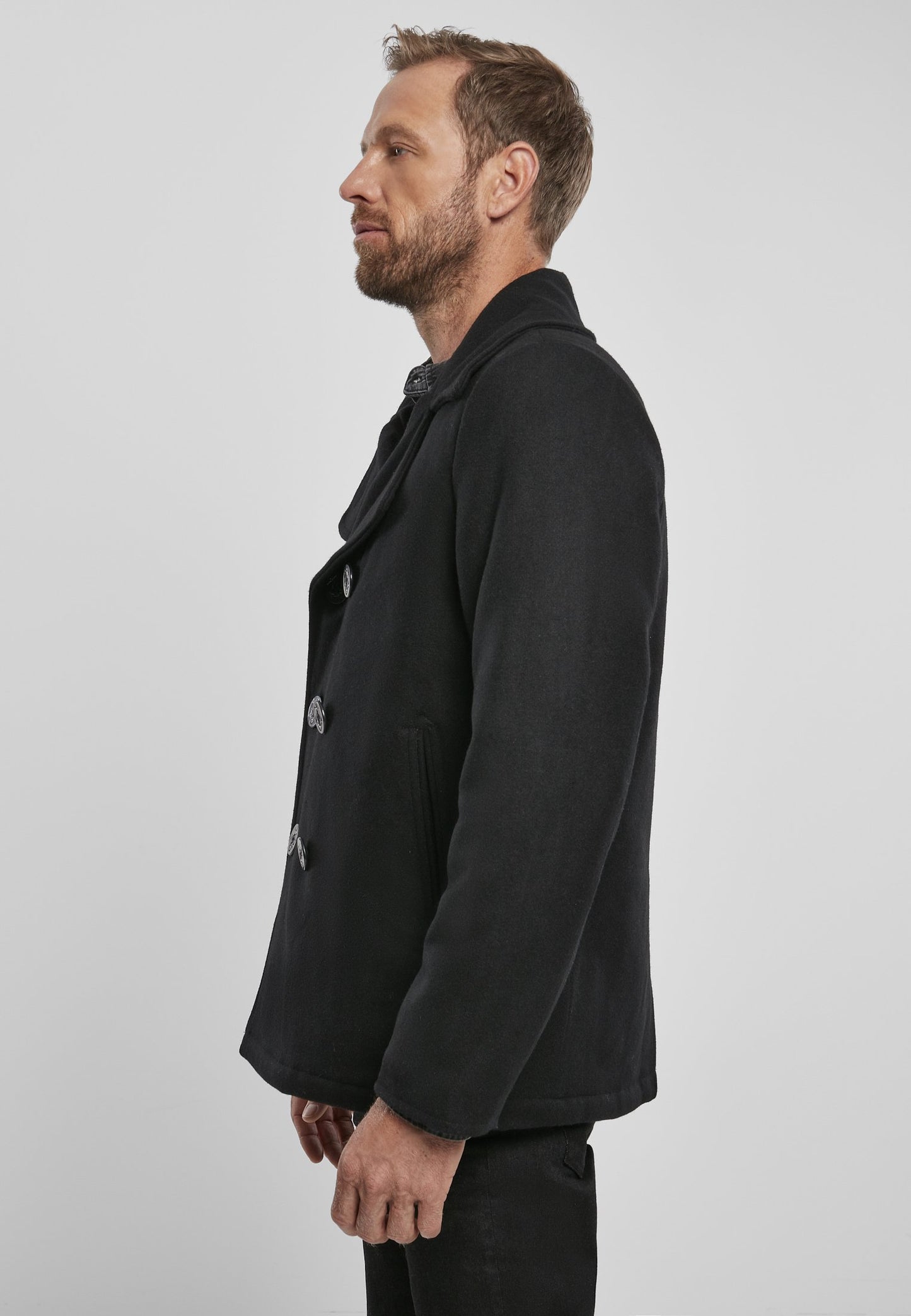 Classic and Stylish Men's Pea Coat - Elevate Your Fashion Game!