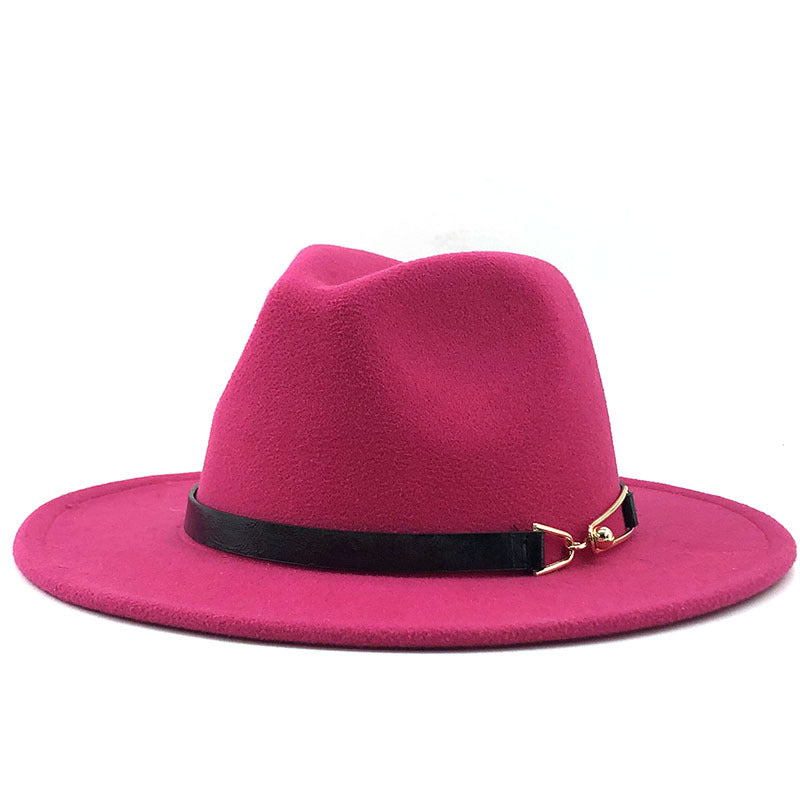 Elevate Your Style with our Popular Fedora British Vintage Woolen Hat