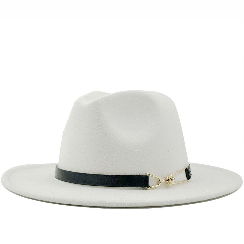 Elevate Your Style with our Popular Fedora British Vintage Woolen Hat