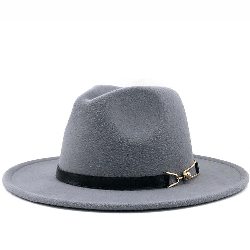 Elevate Your Style with our Popular Fedora British Vintage Woolen Hat