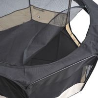 PawHut 49.2-inch Soft Pet Playpen (Folding Tent, Kennel).