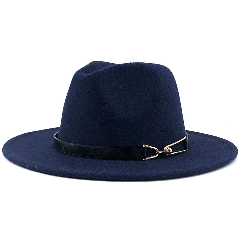 Elevate Your Style with our Popular Fedora British Vintage Woolen Hat