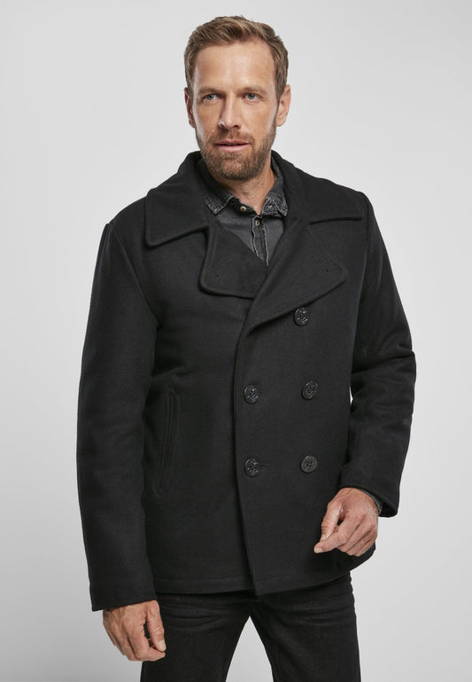 Classic and Stylish Men's Pea Coat - Elevate Your Fashion Game!