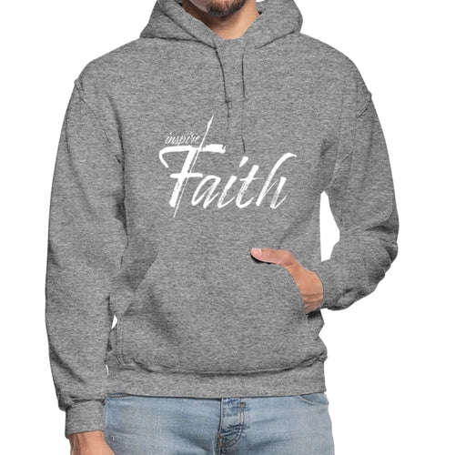 Mens  Graphic "INSPIRE FAITH", Hoodie