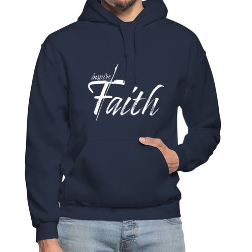 Mens  Graphic "INSPIRE FAITH", Hoodie