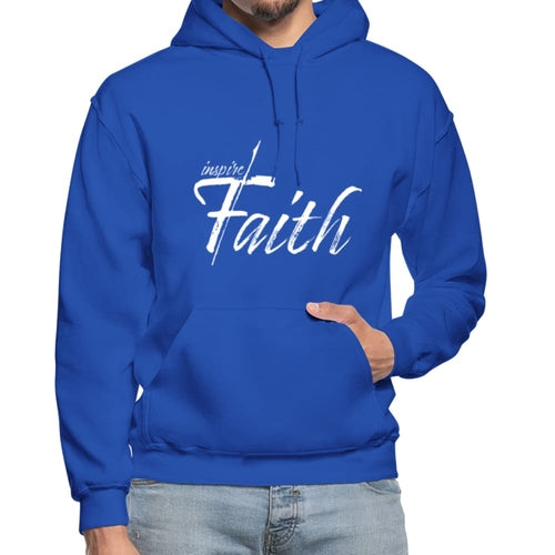 Mens  Graphic "INSPIRE FAITH", Hoodie