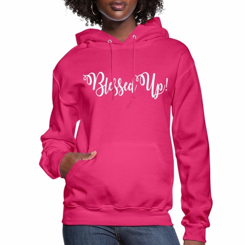 Womens  Graphic "BLESSED UP", Hoodie