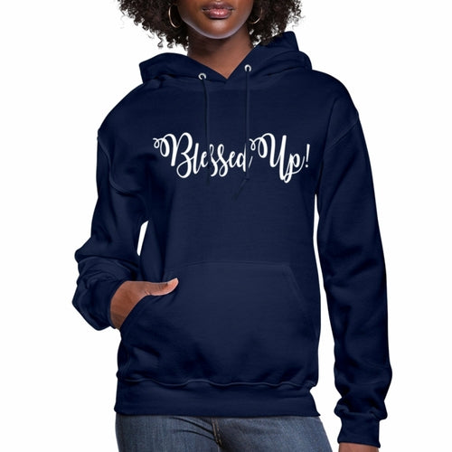 Womens  Graphic "BLESSED UP", Hoodie