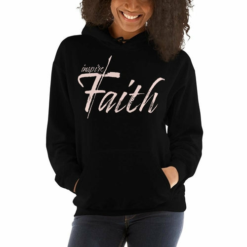 " INSPIRE FAITH", Womens Hoodie -