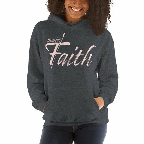 " INSPIRE FAITH", Womens Hoodie -