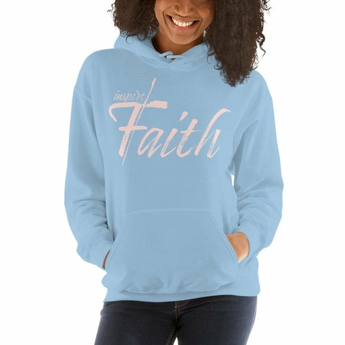 " INSPIRE FAITH", Womens Hoodie -