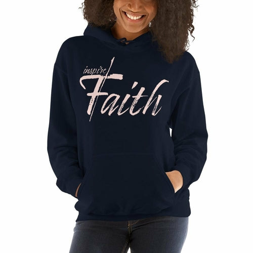 " INSPIRE FAITH", Womens Hoodie -