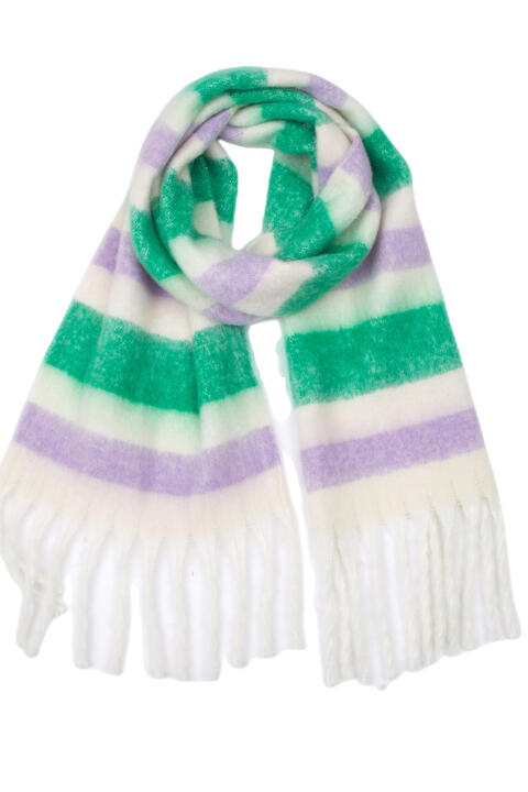 Add a Touch of Elegance with our Fringe Detail Polyester Scarf