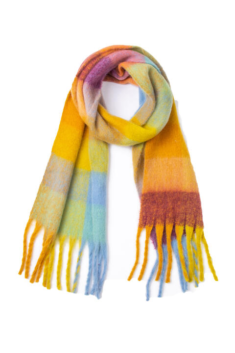 Add a Touch of Elegance with our Fringe Detail Polyester Scarf