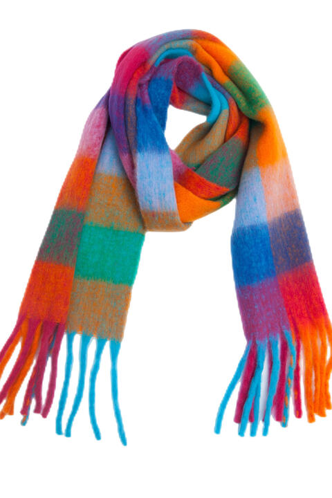 Add a Touch of Elegance with our Fringe Detail Polyester Scarf