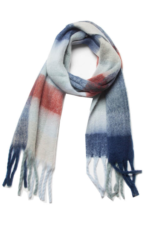 Add a Touch of Elegance with our Fringe Detail Polyester Scarf