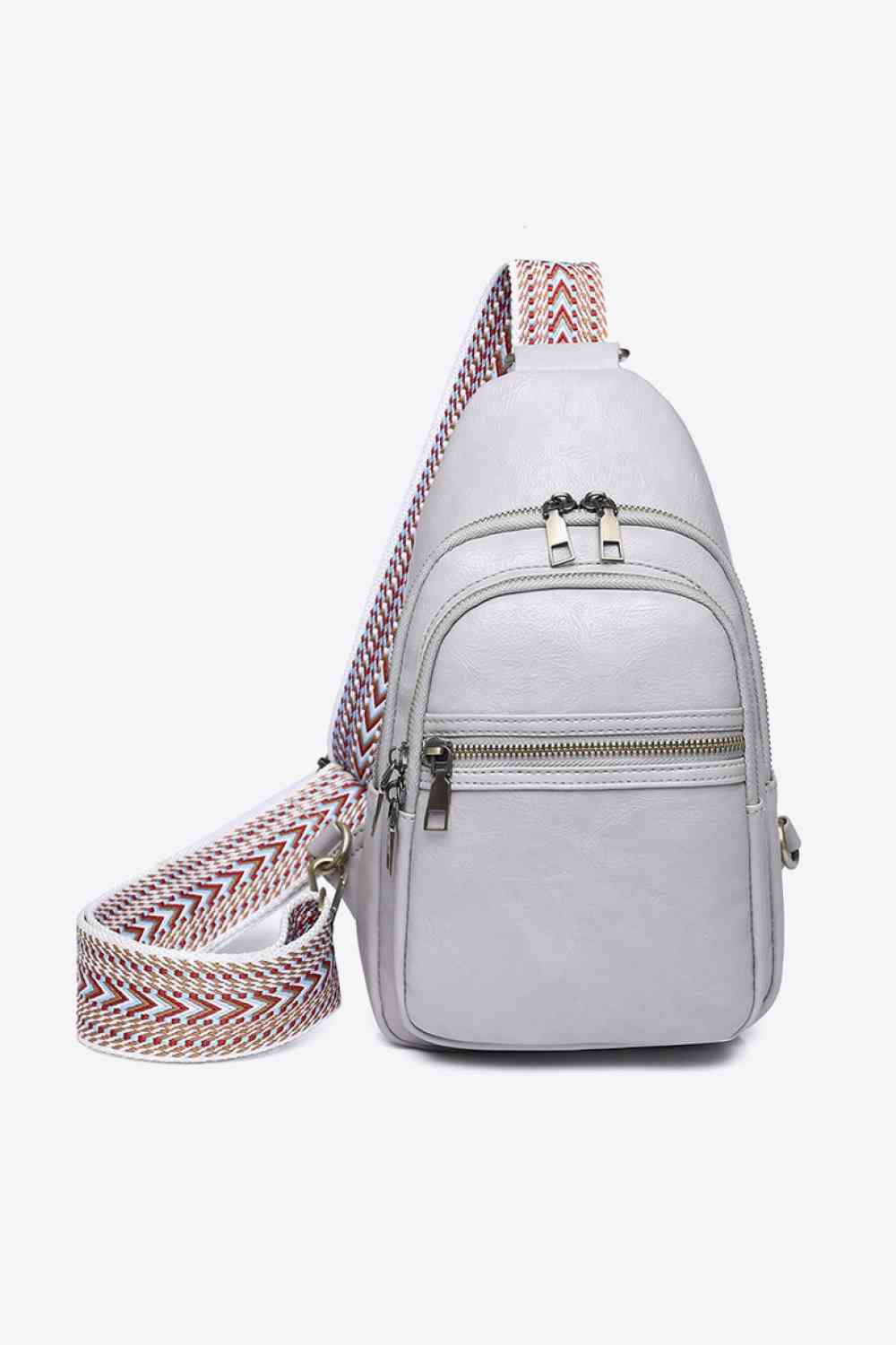 Adored It's Your Time PU Leather Sling Bag - Embrace Style and Convenience