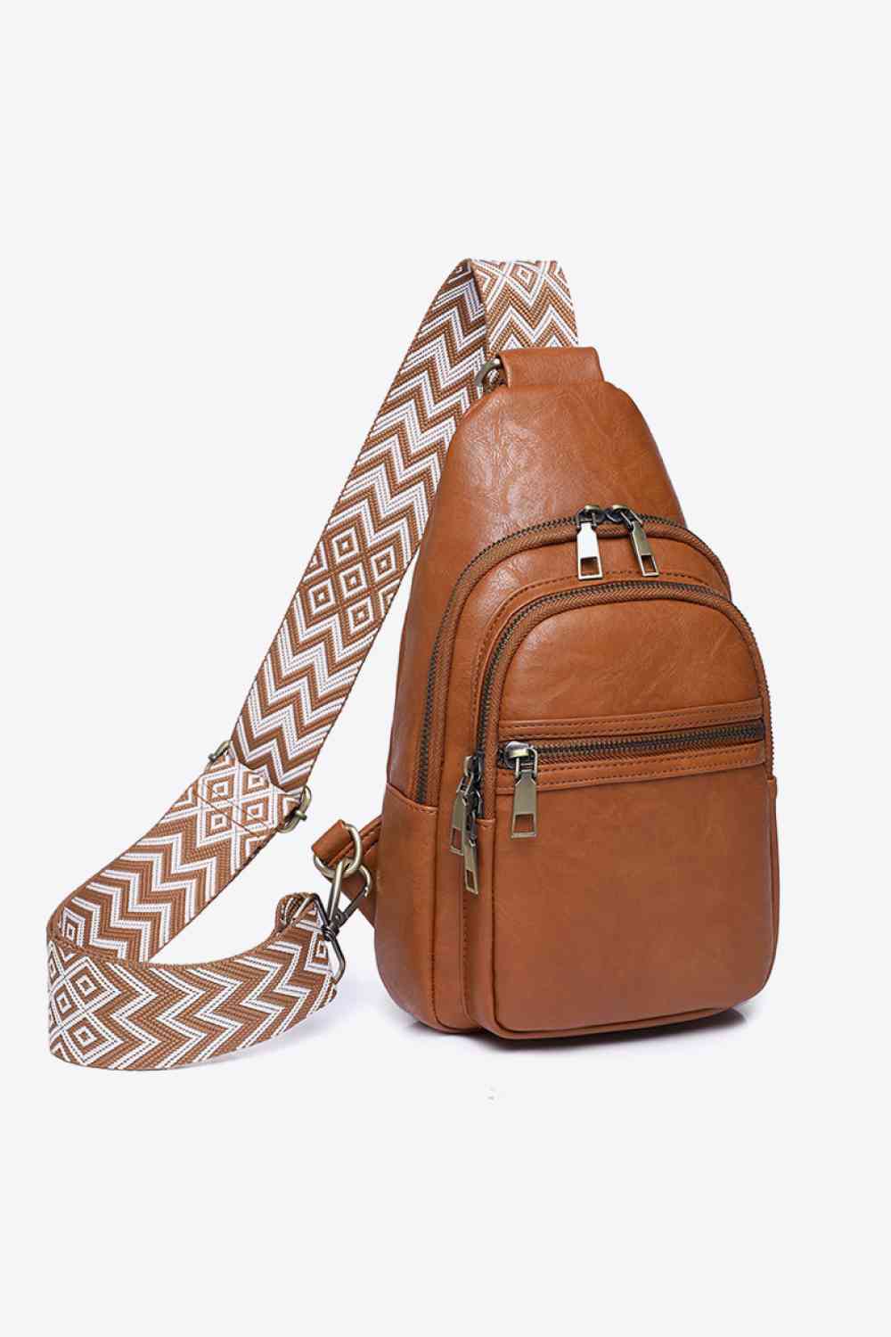 Adored It's Your Time PU Leather Sling Bag - Embrace Style and Convenience